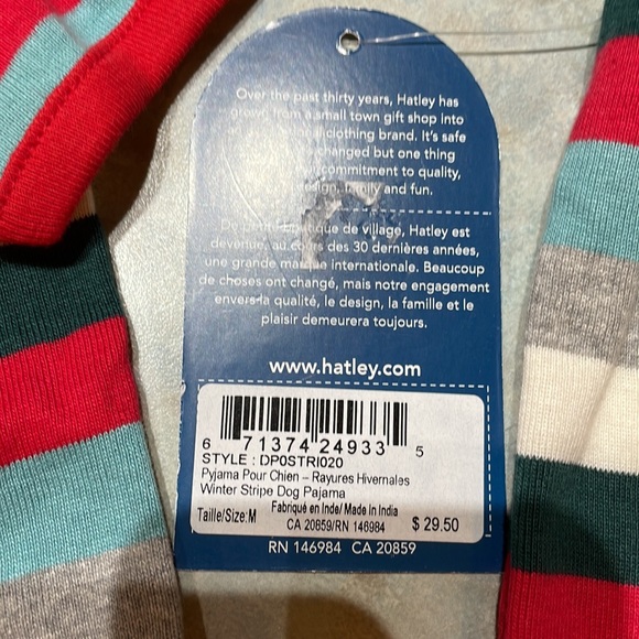 Hatley x Indigo dog pijamas (sz med) - Picture 7 of 7